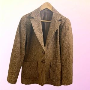 Cross Country Fashions Women’s Tweed Wool Blazer